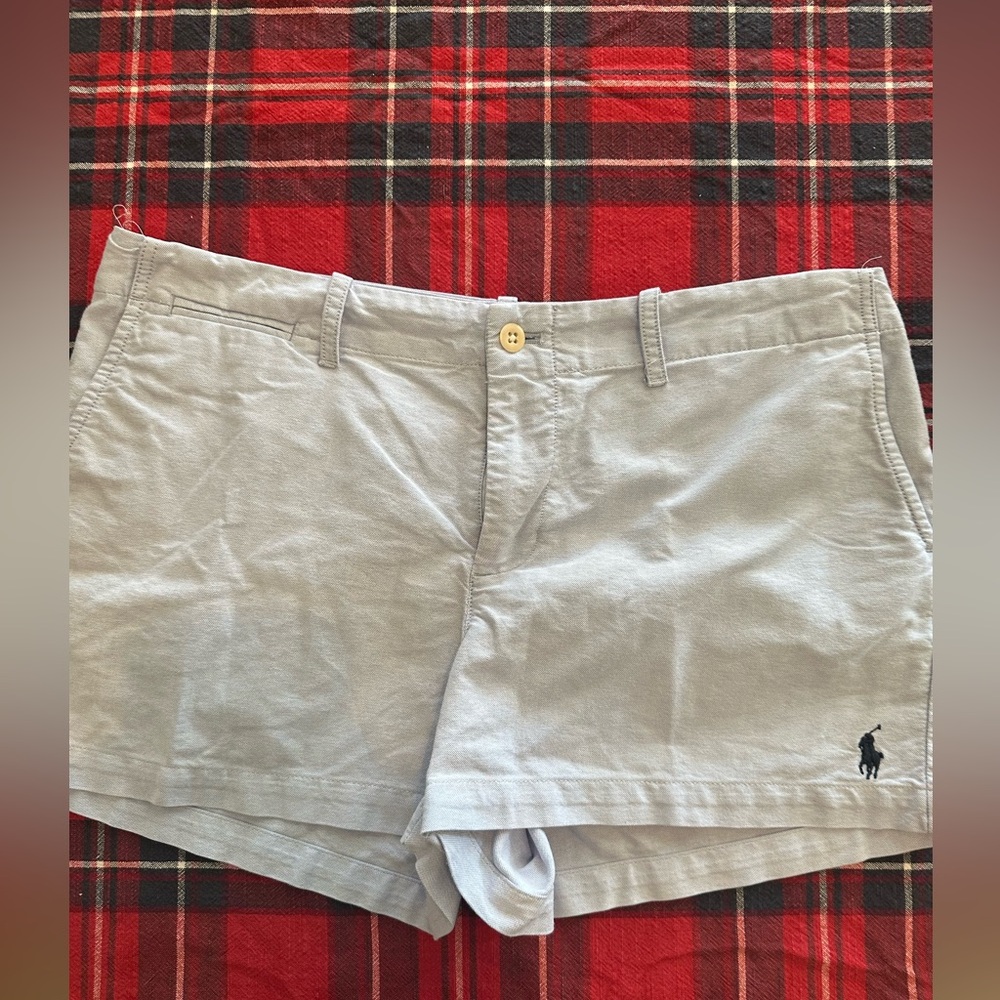 Ralph Lauren Polo light blue cotton shorts
